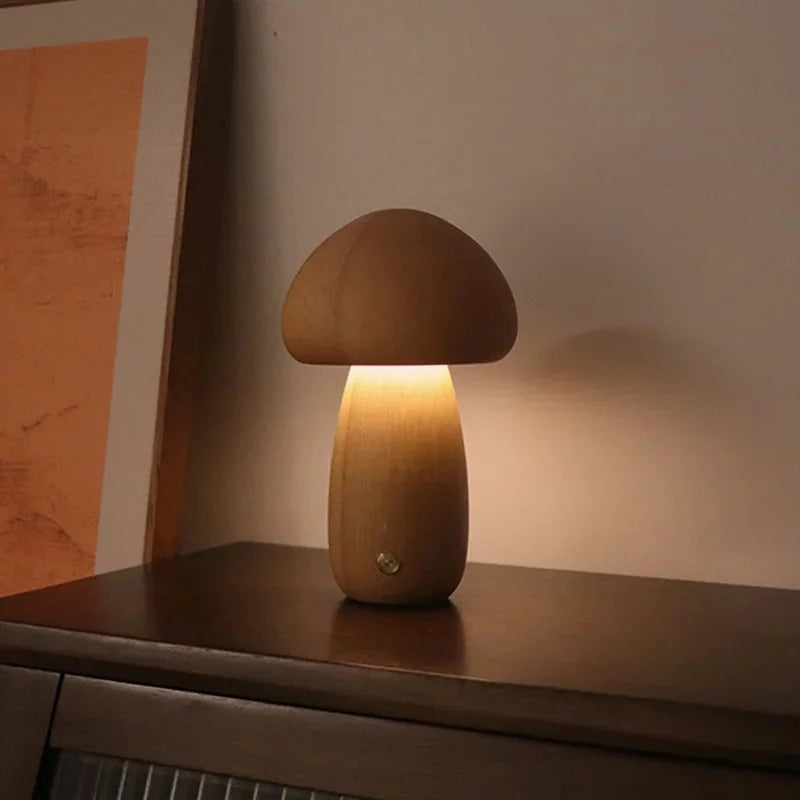 Night light Boletus mushroom