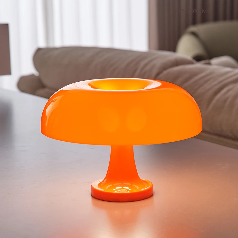 Сhanterelle mushroom lamp