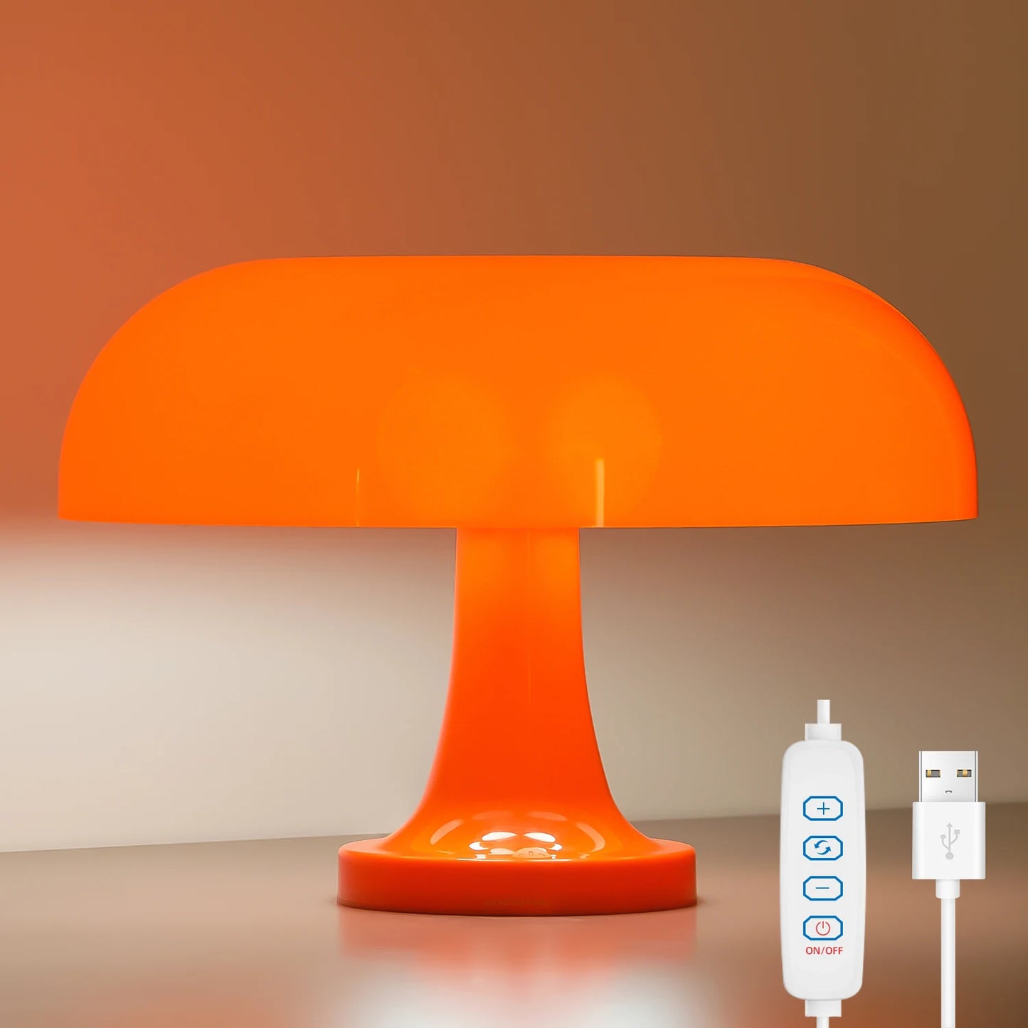 Сhanterelle mushroom lamp