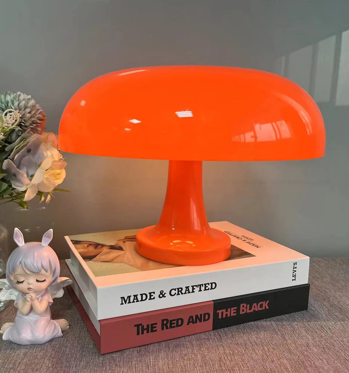 Сhanterelle mushroom lamp