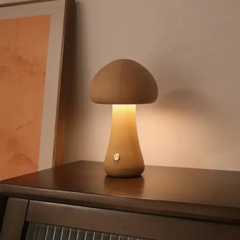 Night light Boletus mushroom